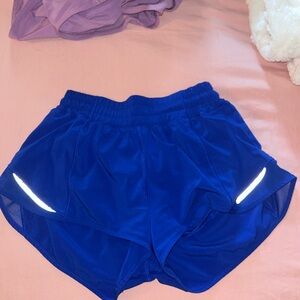 Women's Blue Athletic Shorts